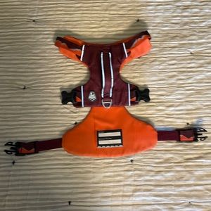 Arcadia trail harness with front clip (medium) Virginia tech colors